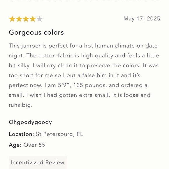 NWT Farm Rio x Anthropologie XXS Long-Sleeve Printed Collared Romper - Picture 5 of 12